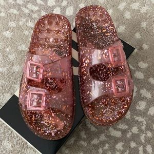 Mini Melissa WideII Slide size 3 pink